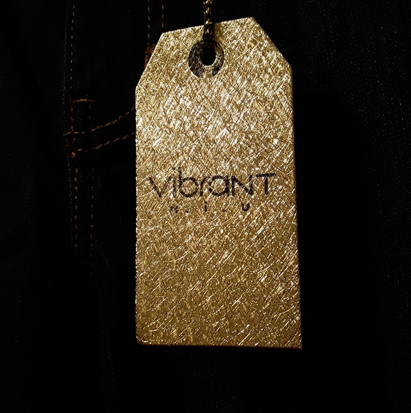 Brand New Vibrant m.i.u Womens Size 3(W25) Bell bottom Type Wide Leg Blue Jeans - Picture 9 of 15